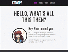 Tablet Screenshot of ktcoope.com